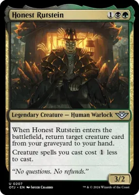 Honest Rutstein - Outlaws of Thunder Junction (OTJ) Outlaws of Thunder Junction