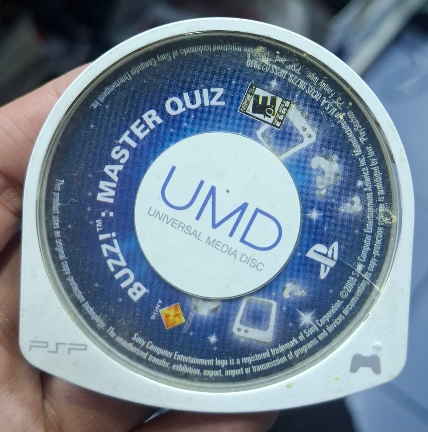 SH1 Buzz Master Quizz PSP Mini Disc