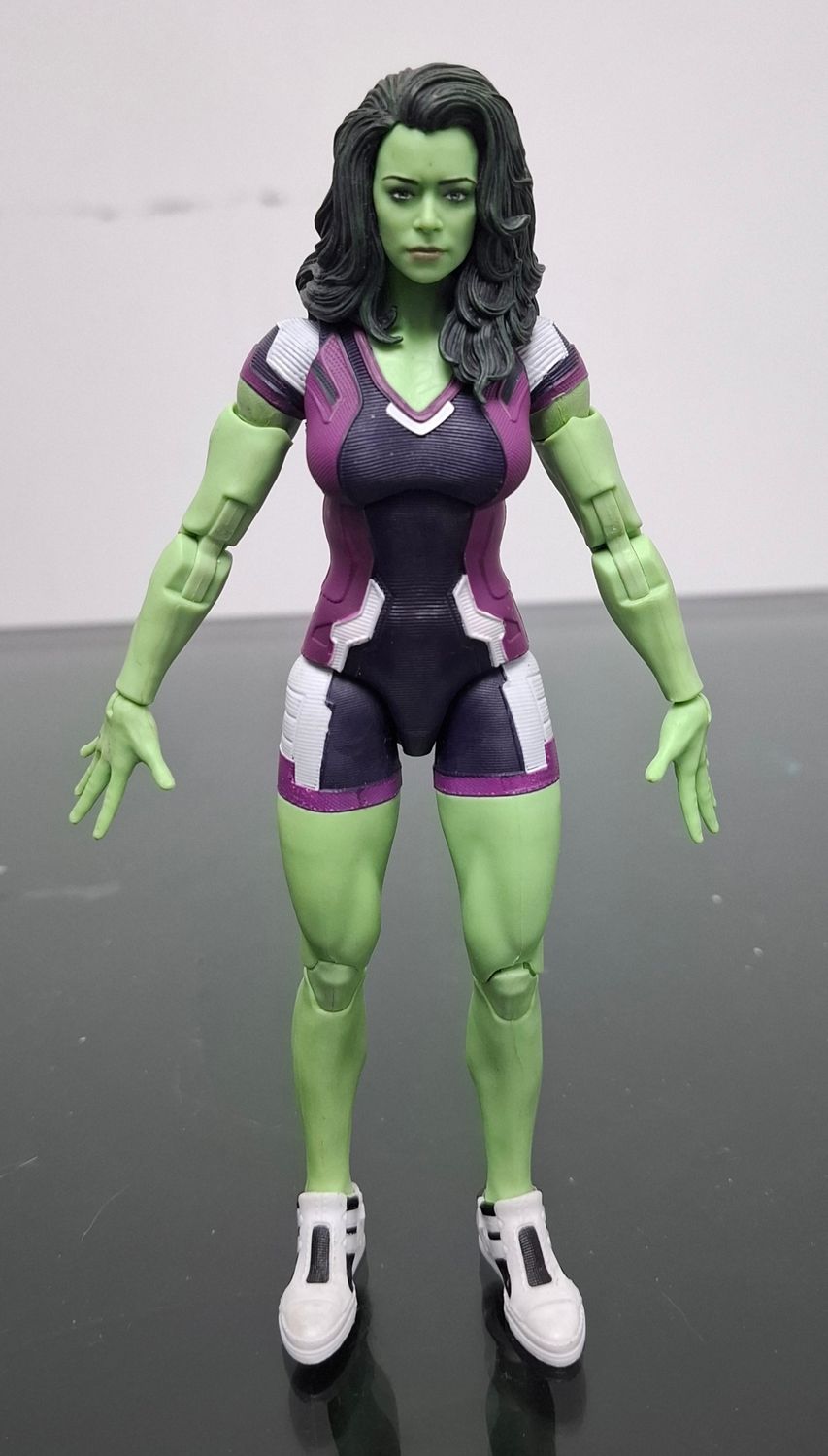 SHXA She Hulk Figura Marvel Legends 6 Pulgadas