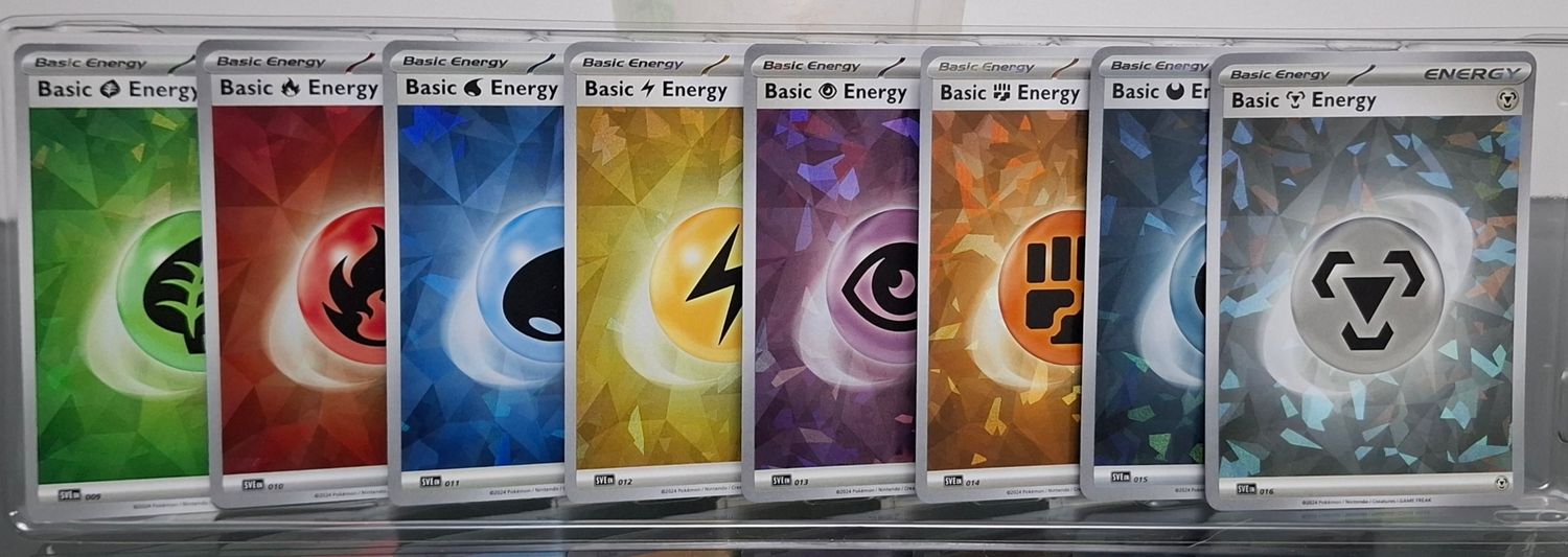 SH1 Set de Energias Foil Pokemon TCG