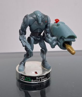 SH1 Super Battle Droid Figura Star Wars Attacktix Series 1 SW-02