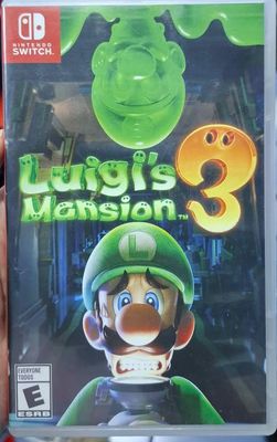 SJ1 Luigis Mansion 3 Nintendo Switch Usado Completo