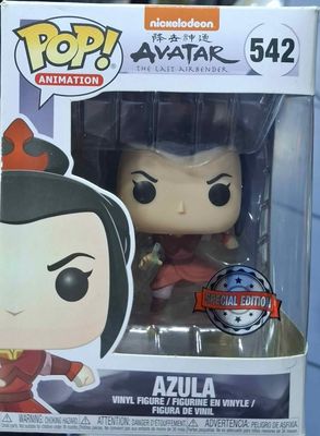 SJ1 Azula Figura Funko Pop 542 Avatar Airbender Special Edition