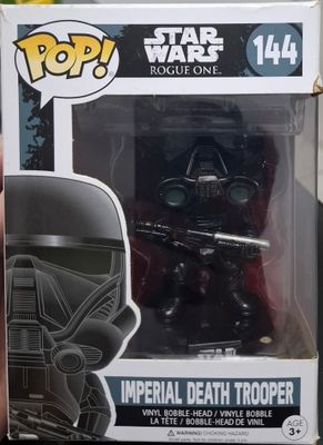 SH1 Imperial Death Trooper Figura Funko Pop 144 Star Wars Figura *Caja Dañada*