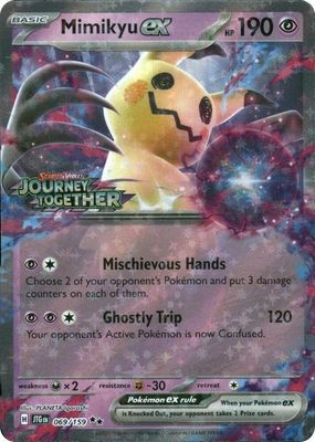 SJF Mimikyu ex (Journey Together Stamped) - Miscellaneous Cards &amp; Products (MCAP) Miscellaneous Cards &amp; Products