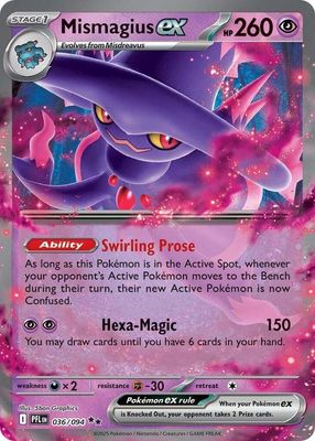 SJF Mismagius ex - 036/094 - ME02: Phantasmal Flames (PFL) ME02: Phantasmal Flames