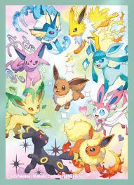 SH1 Prismatic Evolutions Sleeves Nuevos 65 Sleeves Eevee