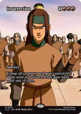 SJF Insurrection (Borderless) - Avatar: The Last Airbender: Eternal-Legal (TLE) Avatar: The Last Airbender: Eternal-Legal Foil