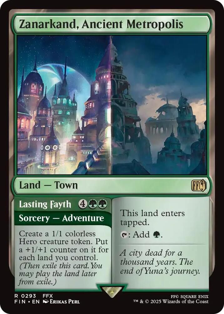 SJ Zanarkand, Ancient Metropolis - FINAL FANTASY (FIN) FINAL FANTASY Foil
