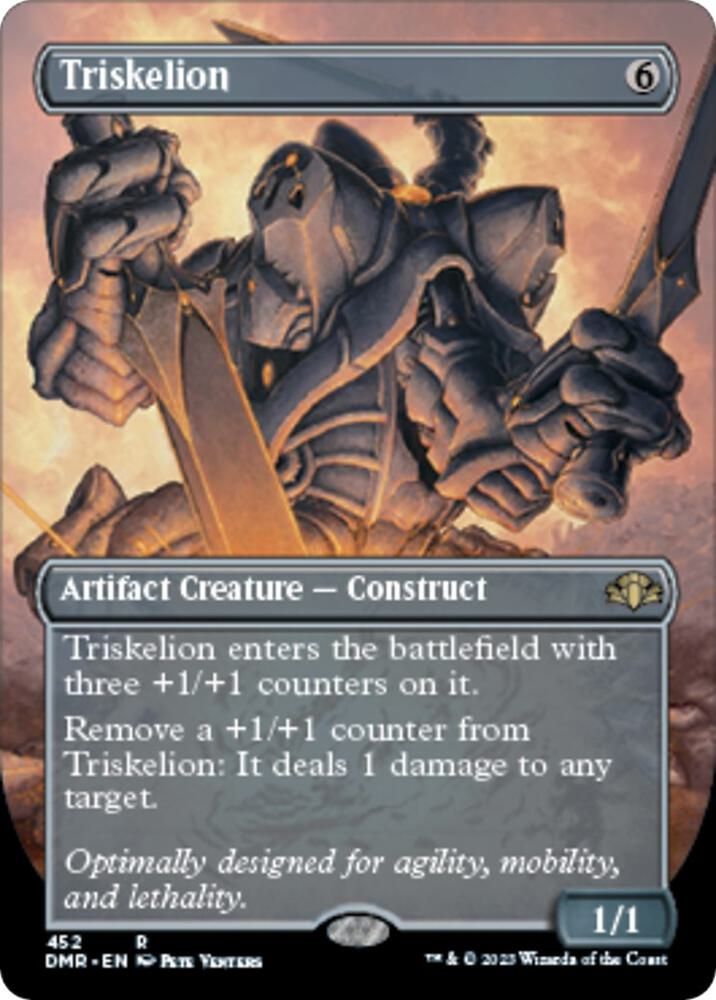 SJF Triskelion (Borderless) - Dominaria Remastered (DMR) Dominaria Remastered