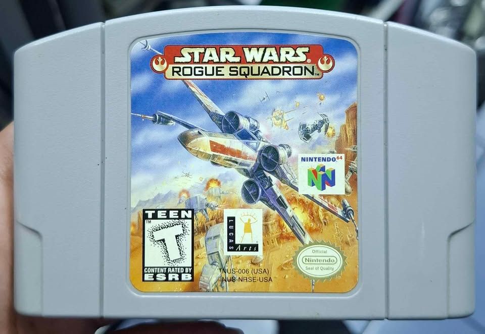 SJF SJ1 Star Wars Rogue Squadron Nintendo 64 Cartucho