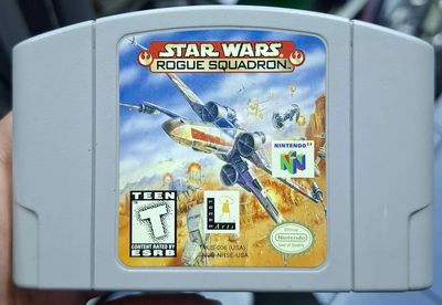 SJF SJ1 Star Wars Rogue Squadron Nintendo 64 Cartucho