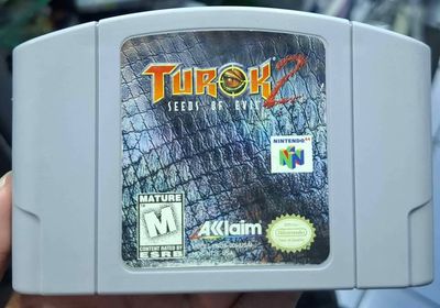SJ1 Turok 2 Seeds of Evil Nintendo 64 Cartucho