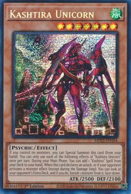 SJ Kashtira Unicorn - 25th Anniversary Tin: Dueling Heroes Mega Pack (MP23) 25th Anniversary Tin: Dueling Heroes Mega Pack Secret Rare
