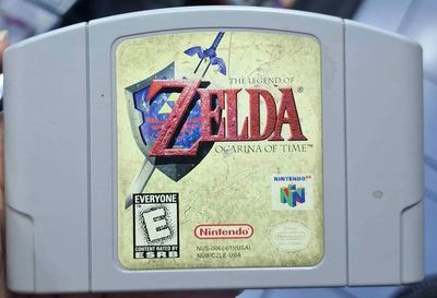 SJ1 The Legend of Zelda Ocarina of Time Nintendo 64 Cartucho
