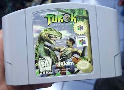 SJ1 Turok Dinosaurs Hunter Nintendo 64 Cartucho