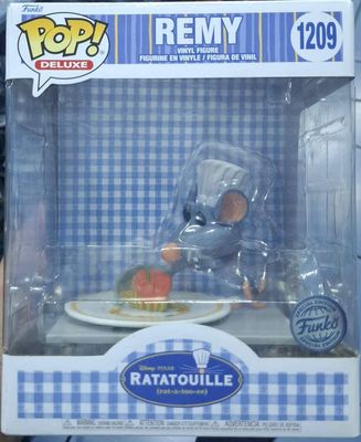 SJ3 Remy Figura Funko Pop Ratatouille Figura Pop Deluxe 1209 Disney