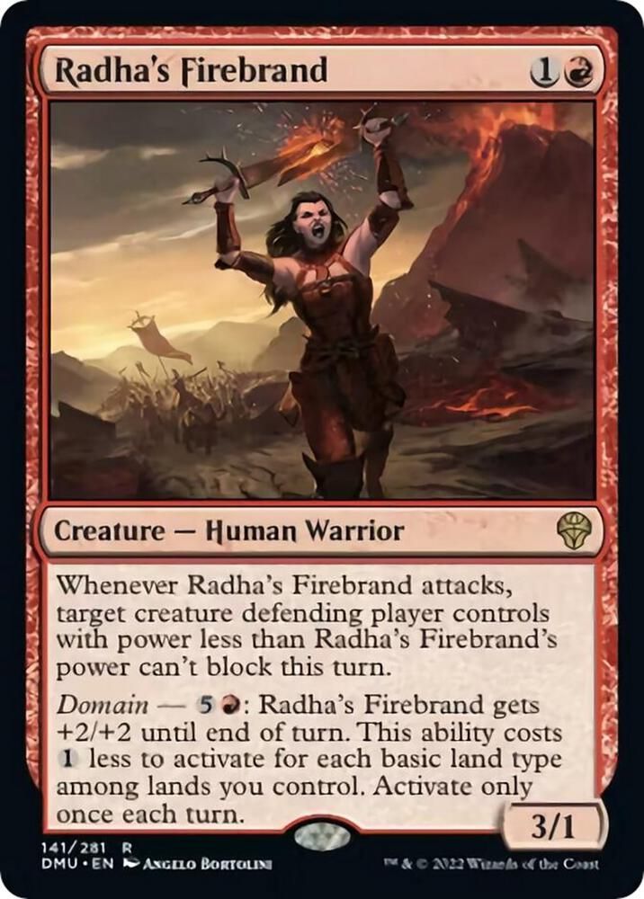 Radha's Firebrand - Dominaria United (DMU) Dominaria United