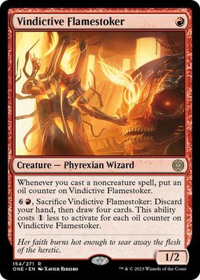 Vindictive Flamestoker - Phyrexia: All Will Be One (ONE) Phyrexia: All Will Be One