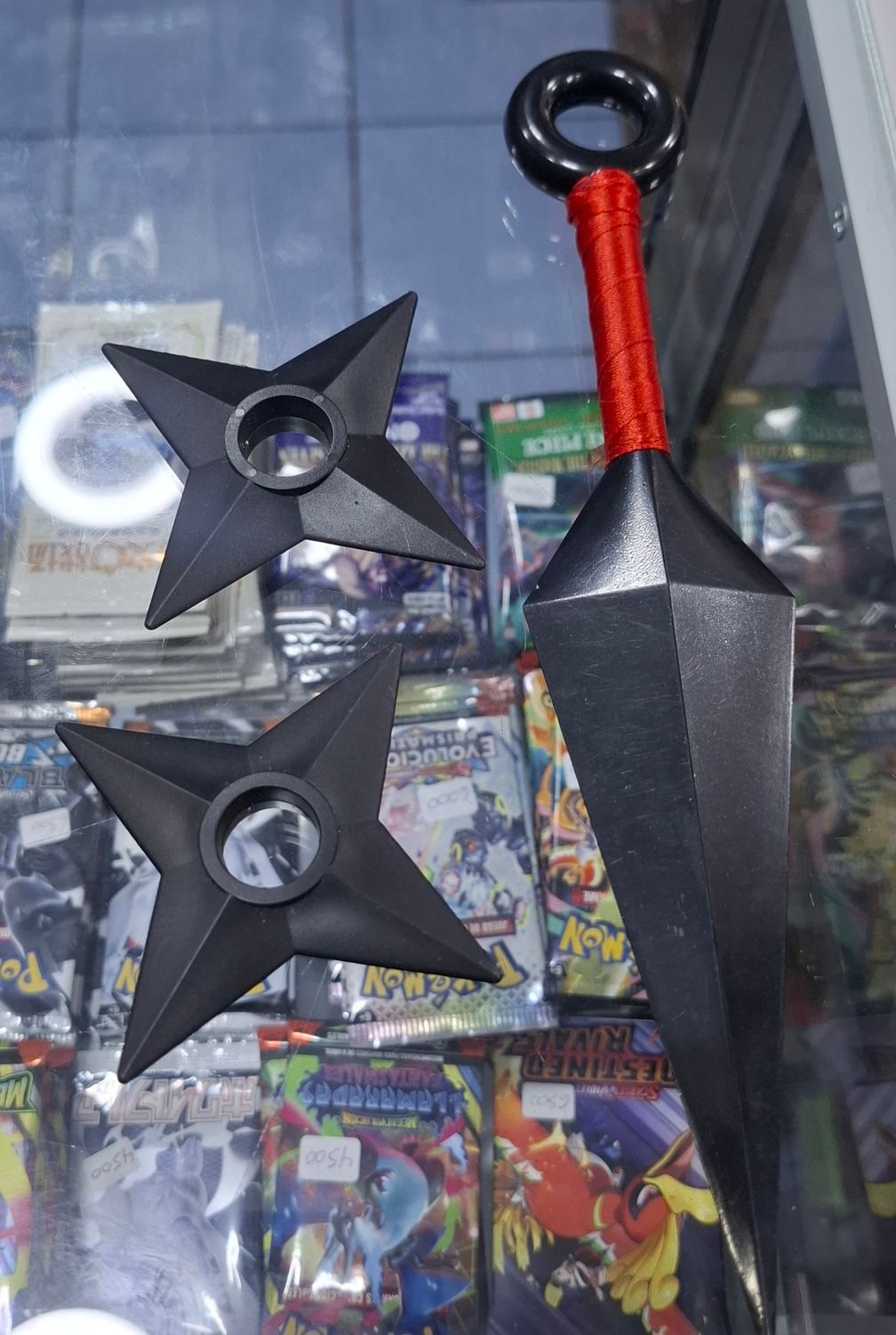 SH1 Kunai Y Estrellas Ninja Cosplay Naruto Plástico