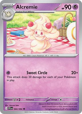 SJ Alcremie - ME02: Phantasmal Flames (PFL) ME02: Phantasmal Flames