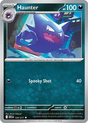 SJ Haunter - ME: Ascended Heroes (ASC) ME: Ascended Heroes
