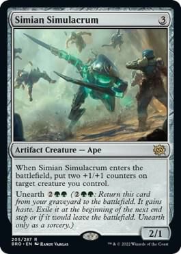 Simian Simulacrum - The Brothers' War (BRO) The Brothers' War