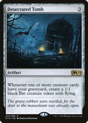 SJ Desecrated Tomb - Core Set 2019 (M19) Core Set 2019