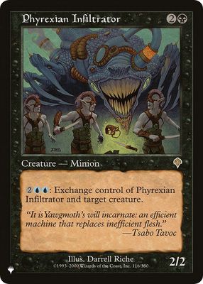 Phyrexian Infiltrator - The List Reprints (LIST) The List Reprints