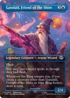 Gandalf, Friend of the Shire - Prerelease Cards (PRE) Prerelease Cards