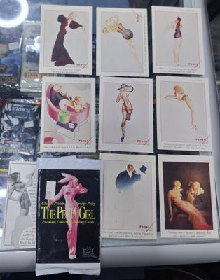 SJ The Pretty Girl Trading Cards Set George Petty