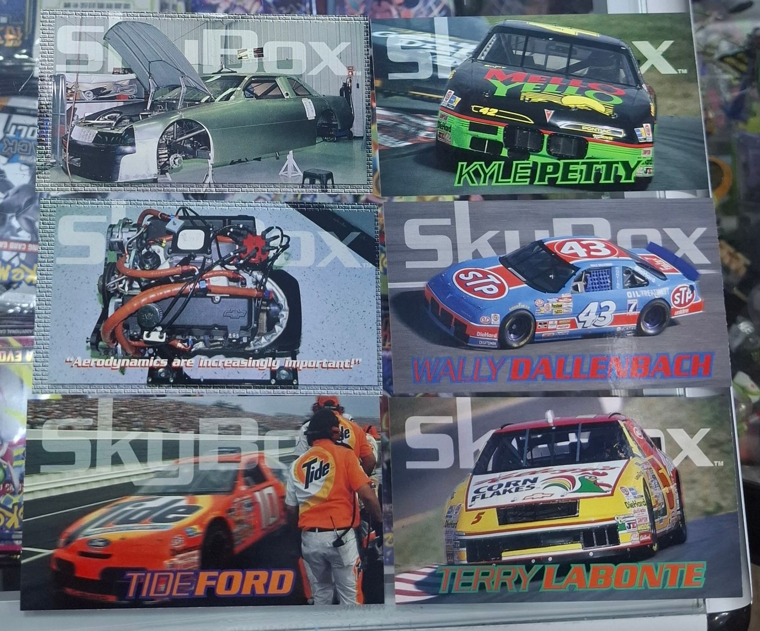 SJ1 Skybox Nascar Trading Cards Set