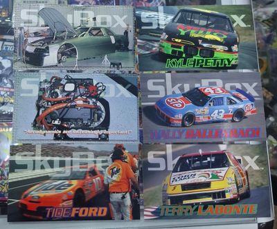 SJ1 Skybox Nascar Trading Cards Set