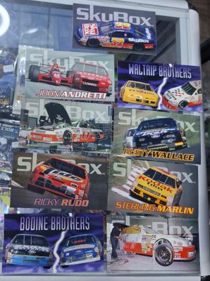SJ Skybox Nascar Trading Cards Set
