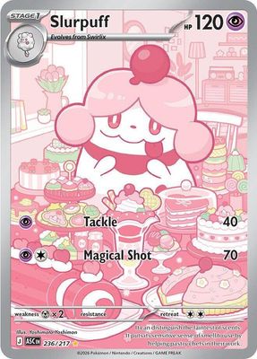 SJF Slurpuff - 236/217 - ME: Ascended Heroes (ASC) ME: Ascended Heroes