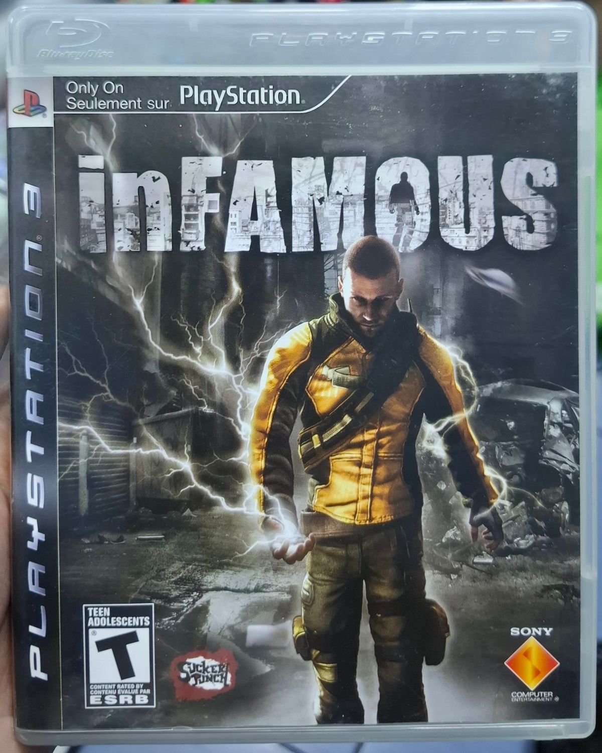 SJ1 Infamous Playstation 3 Usado Completo