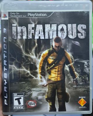 SJ1 Infamous Playstation 3 Usado Completo
