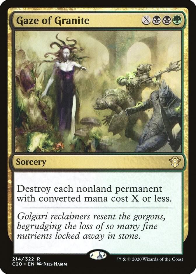 Gaze of Granite - Commander 2020 (C20) Commander 2020