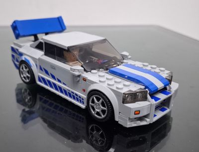 SH1 Fast And Furious Lego Speed Champions Nissan Skyline
