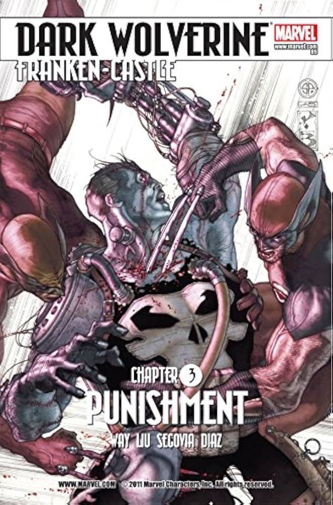 SH1 Dark Wolverine Comic Issue 89 Franken Castle