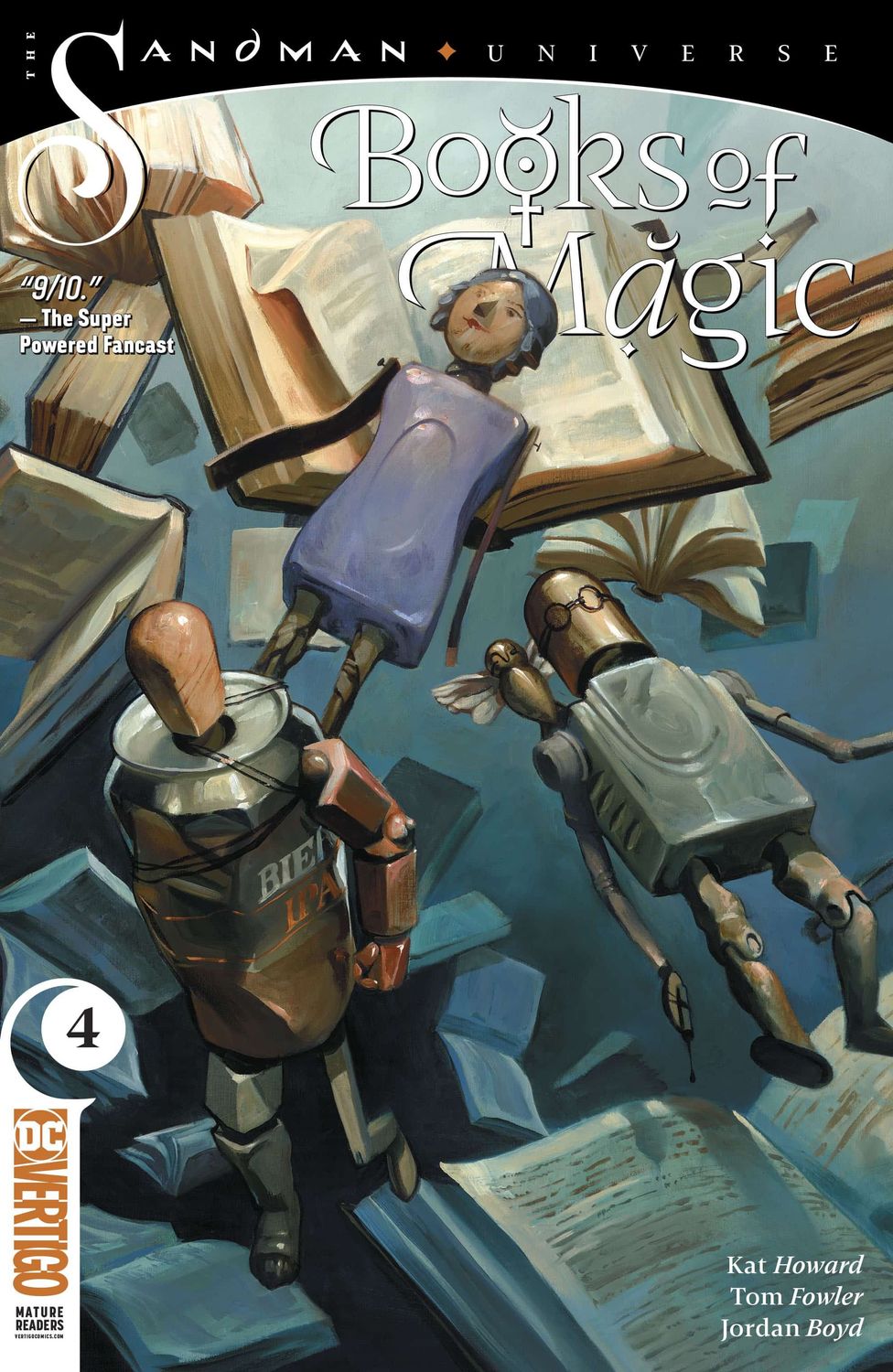 SH1 Books of Magic Comic issue 4 Sandman