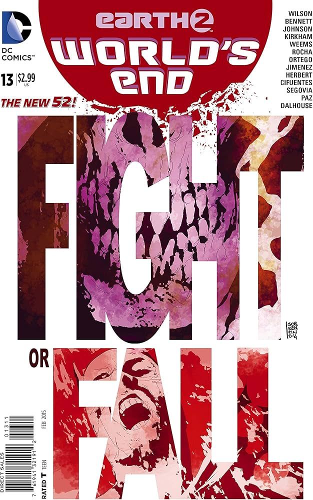 SH1 Earth 2 Worlds End Comic Issue 13 DC