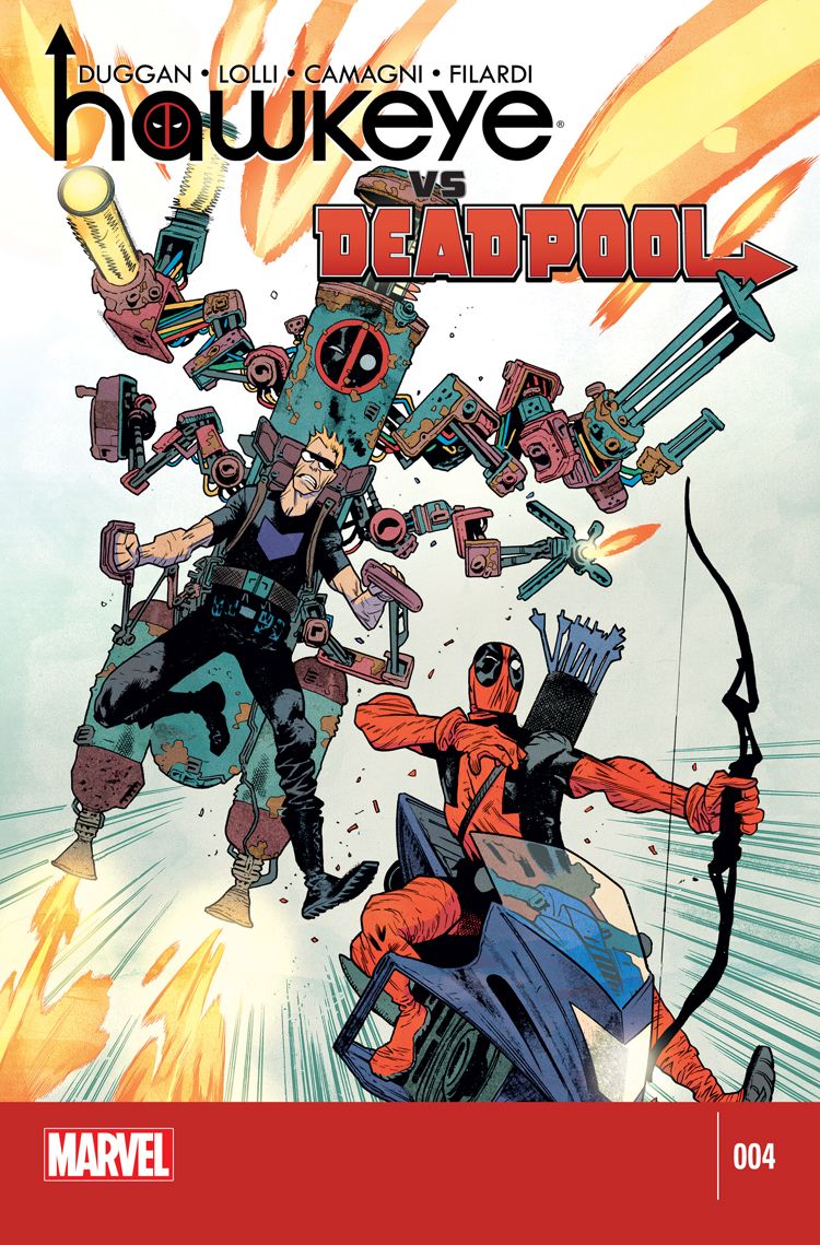 SH1 Hawkeye vs Deadpool Comic Issue 004