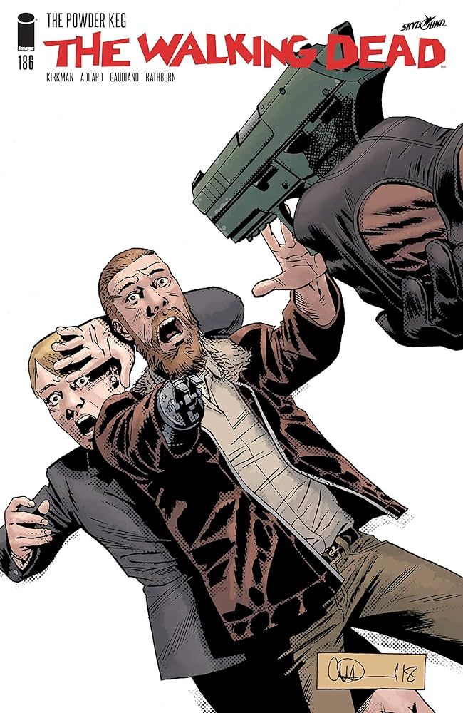 SH1 The Walking Dead Comic Issue 186 Image Comics