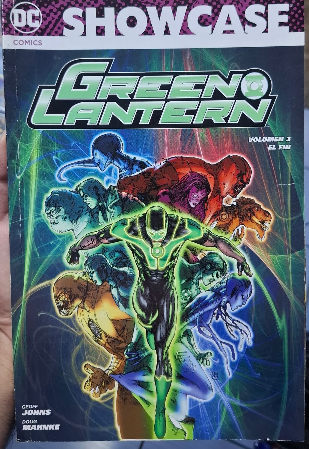 SH1 Green Lantern Comic Volumen 3 El Fin Showcase Español