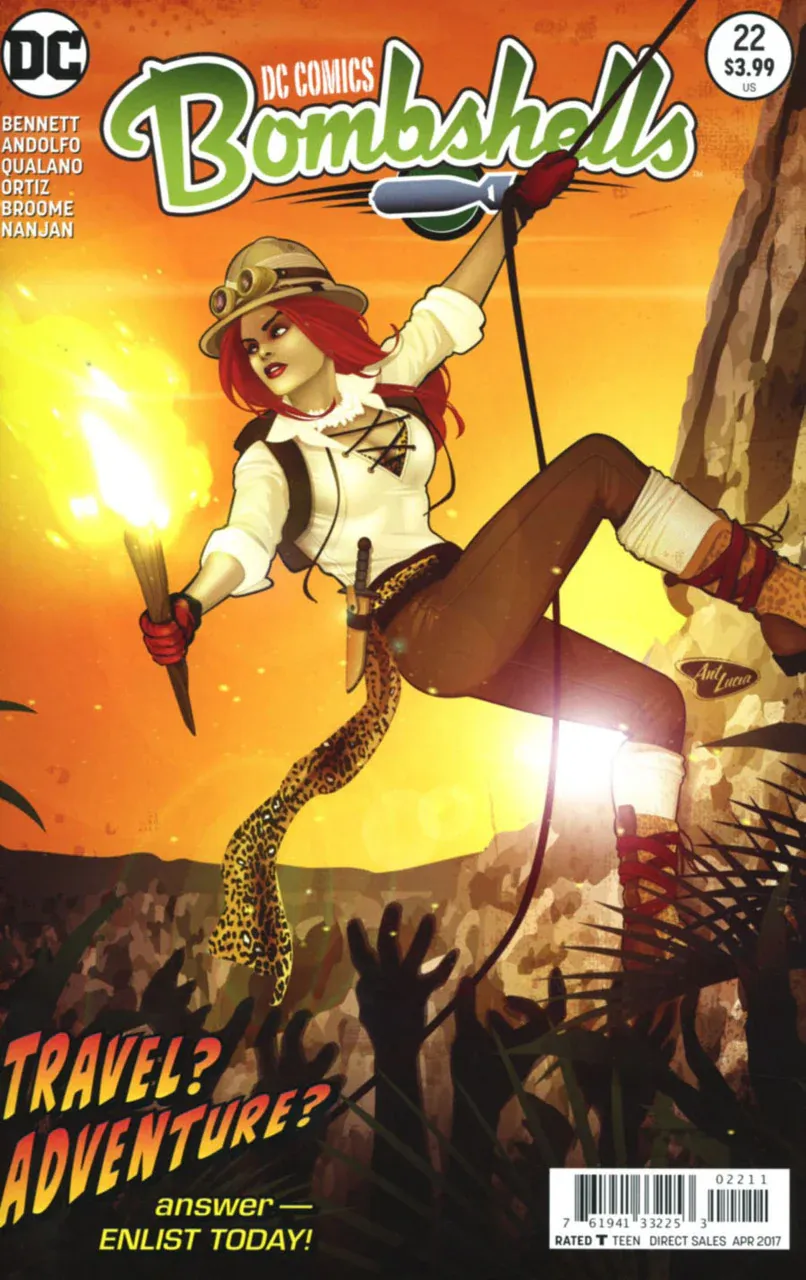 SH1 Bombshells Comic Issue 22 DC