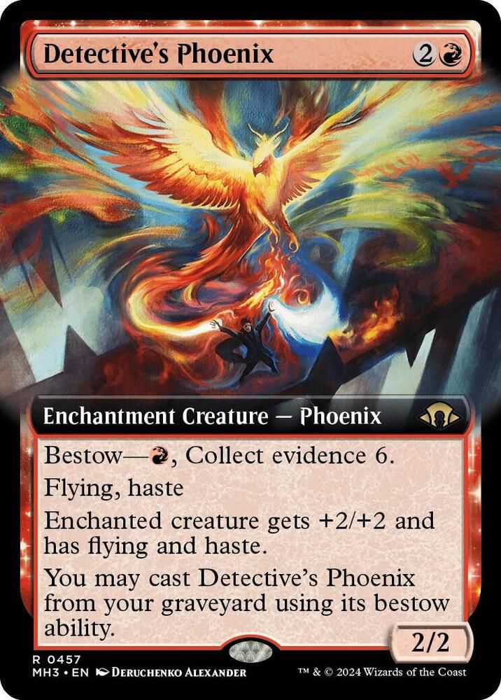 Detective's Phoenix (Extended Art) - Modern Horizons 3 (MH3) Modern Horizons 3