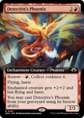 Detective's Phoenix (Extended Art) - Modern Horizons 3 (MH3) Modern Horizons 3