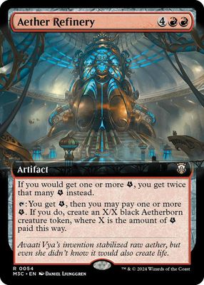 Aether Refinery (Extended Art) - Commander: Modern Horizons 3 (M3C) Commander: Modern Horizons 3