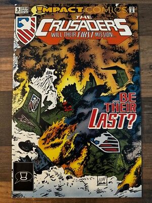SH1 The Crusaders Comic Issue 5 Impact Comics